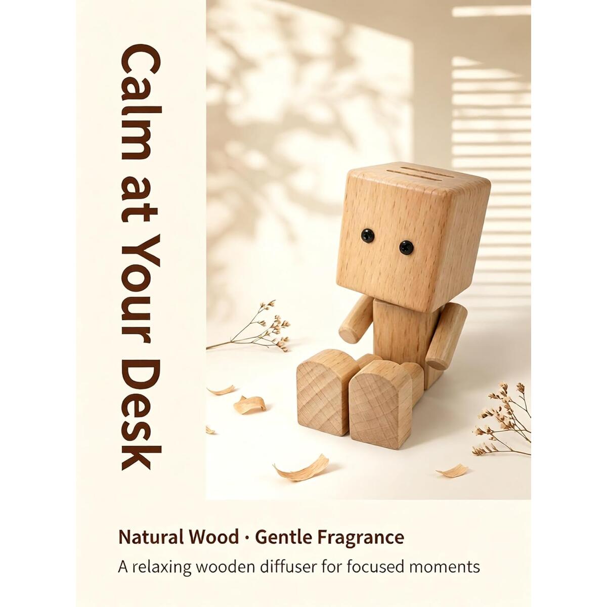 Wiggling Leg Wooden Robot Coupons - RebateKey