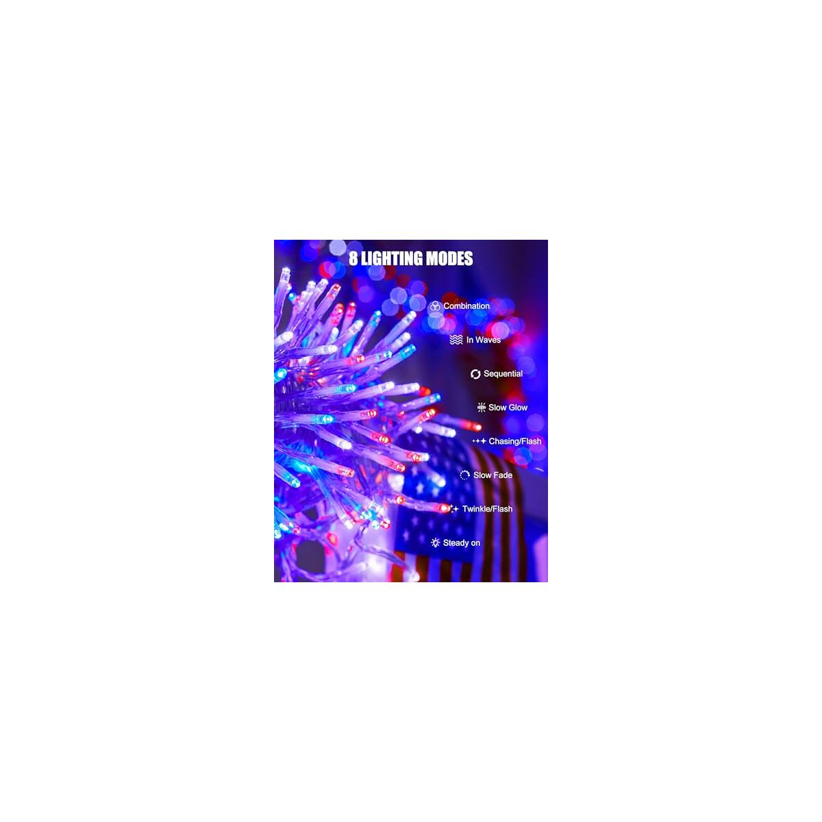 Red White Blue Lights Promo Code - RebateKey