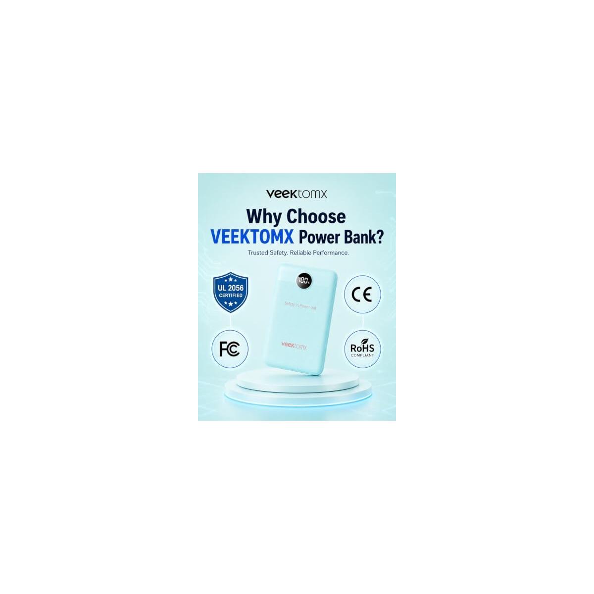Veektomx 10000mah Mini Power Bank Deal - RebateKey