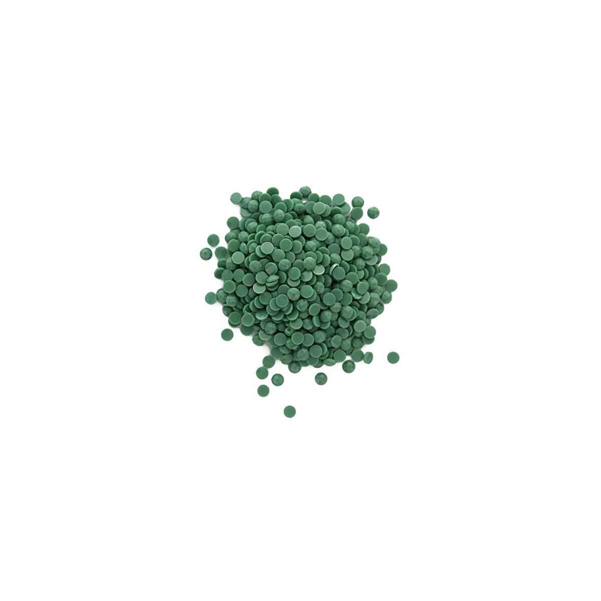 Diamond Dotz 2.8MM 12G Cylinder Dark Apple Green - Freestyle Diamond Painting Beads, Diamond Art Beads, Replacement Drills, Loose Gems for DIY Crafts and Art Projects