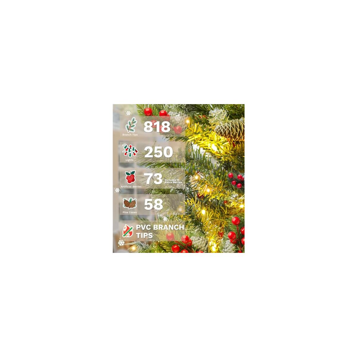 Dwvo Ft Pre Lit Christmas Coupons - RebateKey