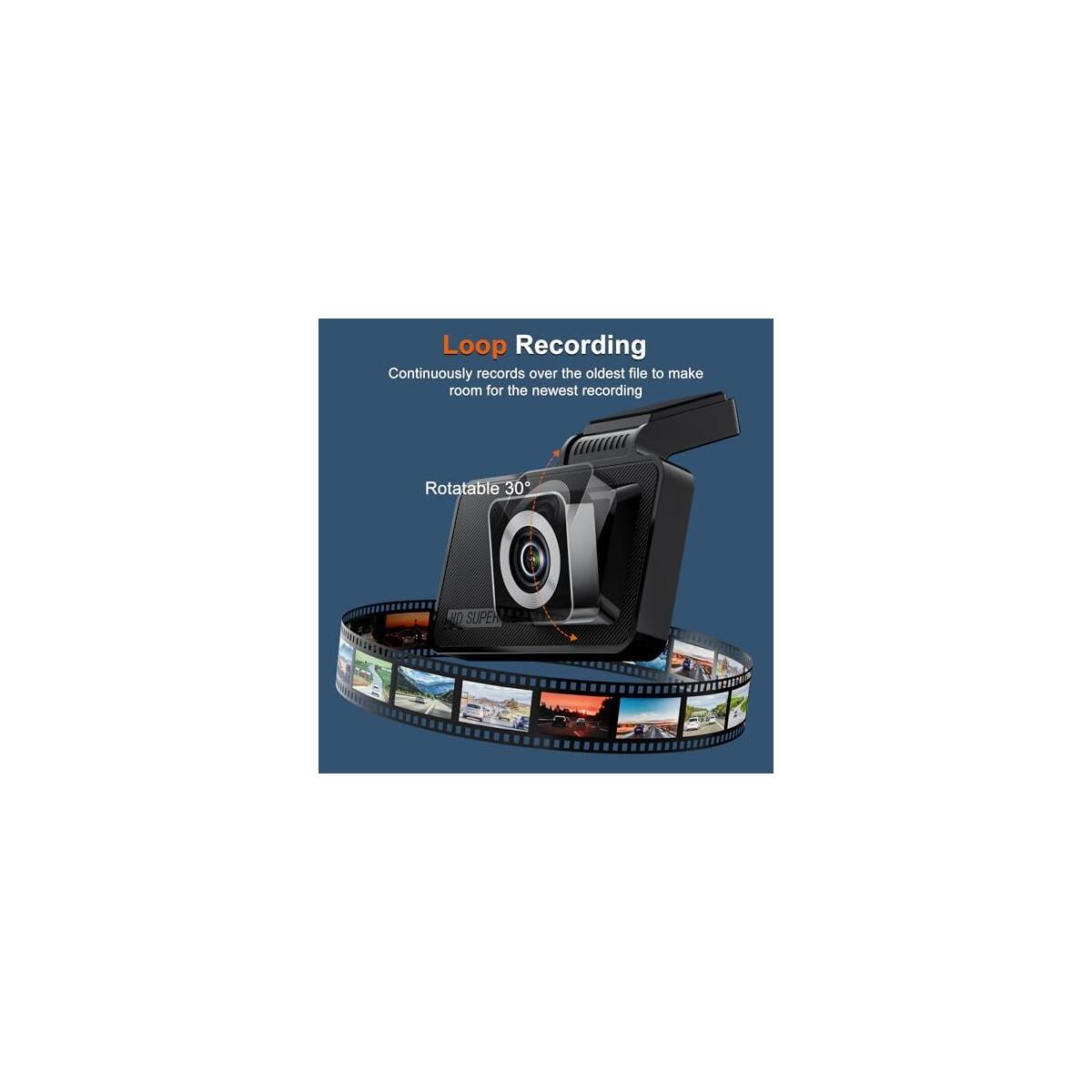 1080p Hd 4 Inch Dashcam Deal - RebateKey