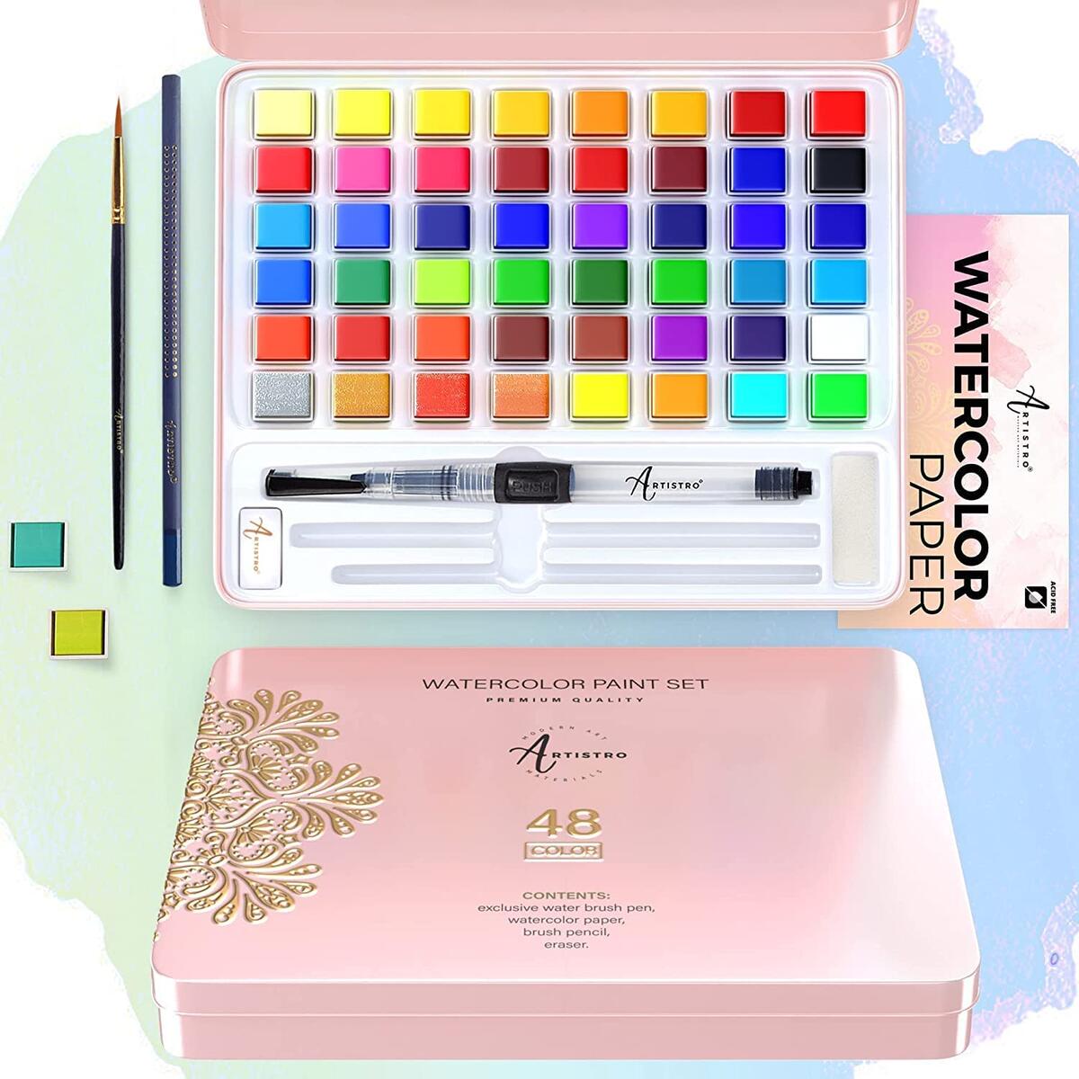 Artistro Metallic Watercolor Paints 4 Coupons - RebateKey