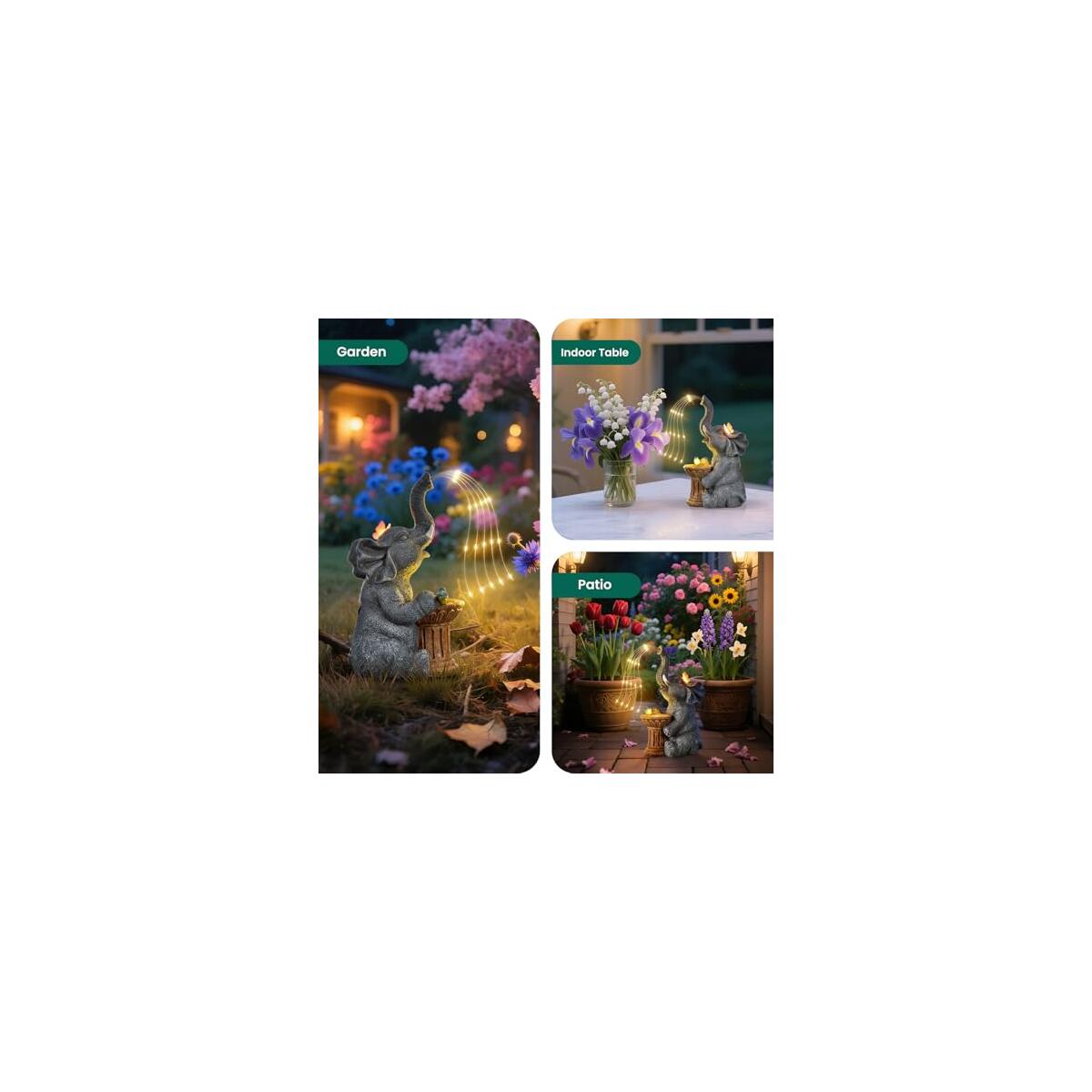 Garden Decor Watering Elephant Statues Promo Code - RebateKey