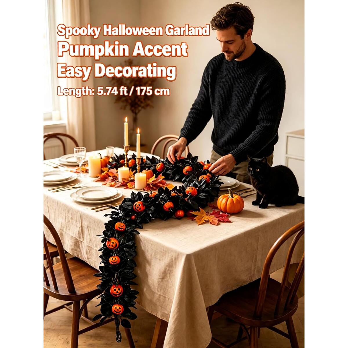 Halloween Pumpkin Garland Coupon - RebateKey
