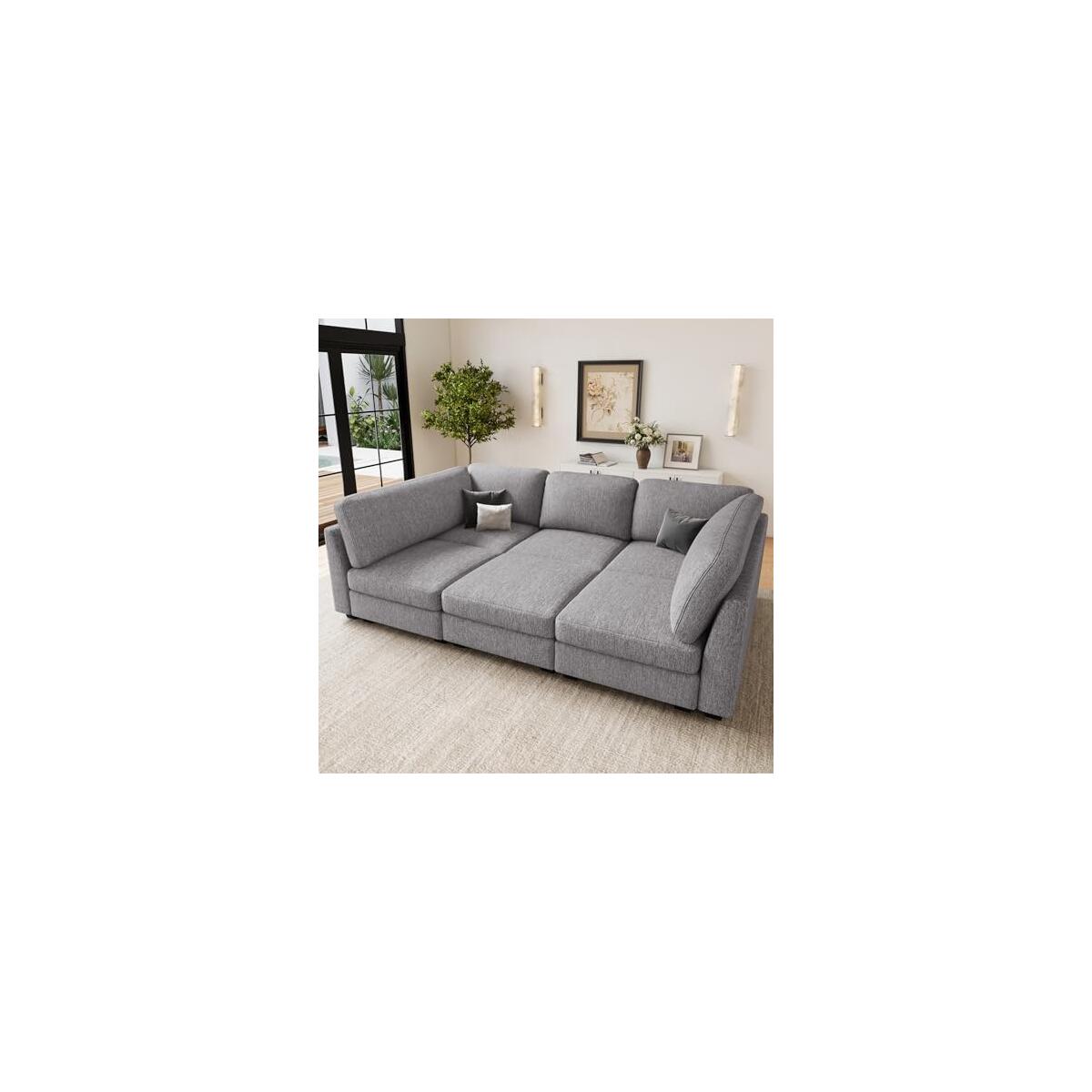 Belffin Sectional Sleeper Sofa Bed Coupons - RebateKey