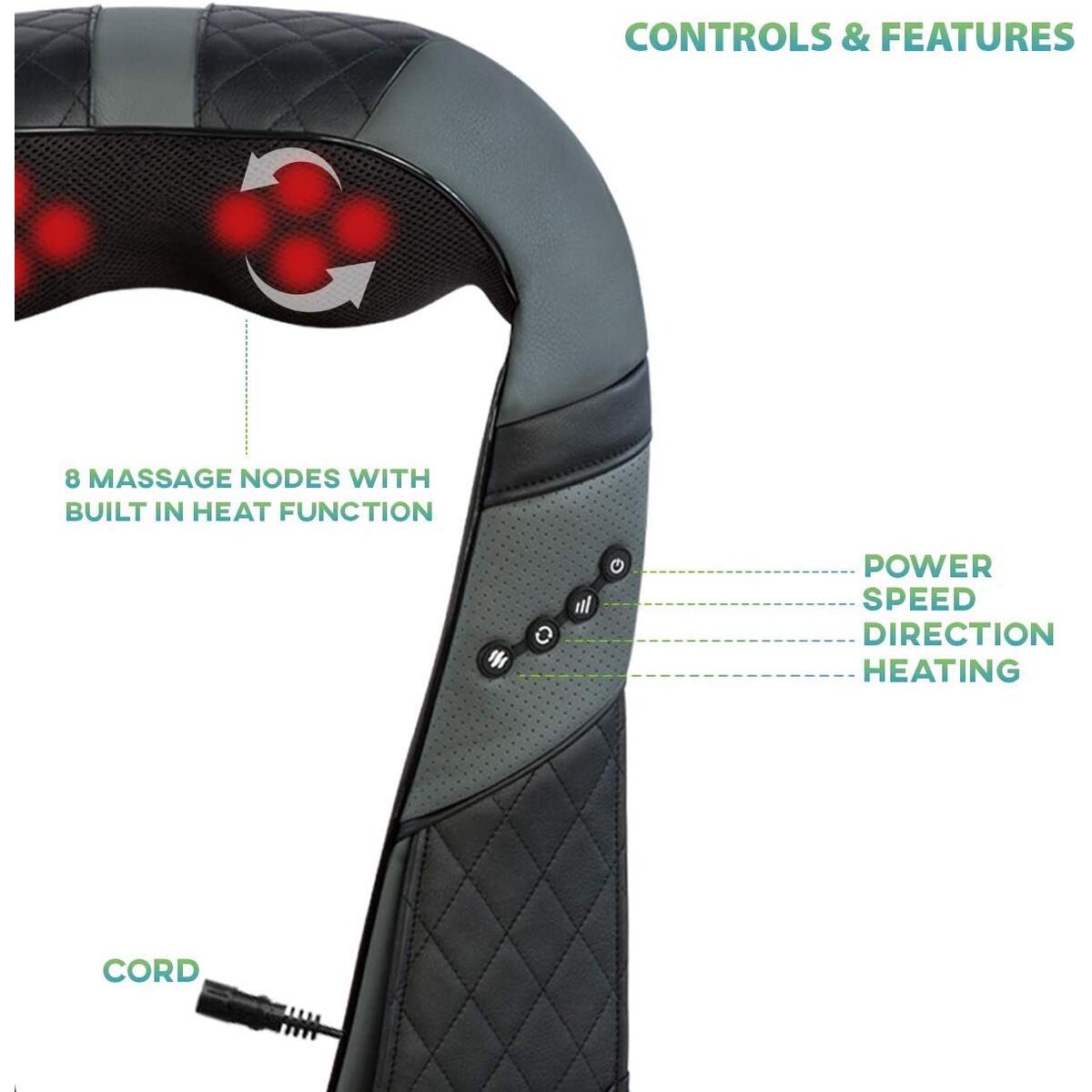 RENPHO Shiatsu Neck and Back Massager with Heat & Height Adjustable for Neck  Back Waist Hips, FSA and HSA Eligible - White - Coupon Codes, Promo Codes,  Daily Deals, Save Money Today