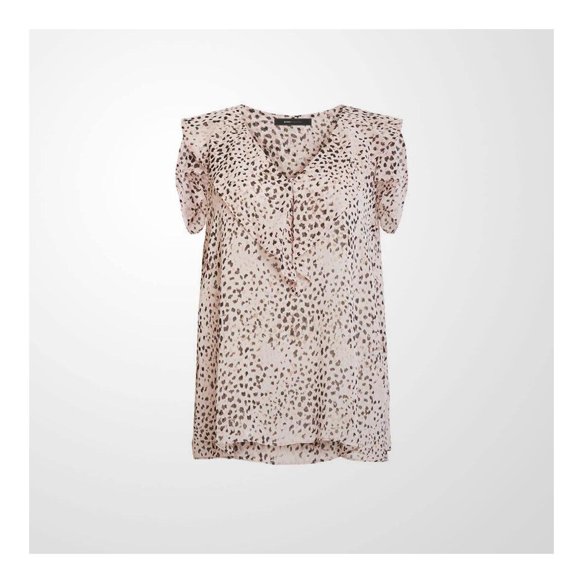 Bcbgmaxazria Animal Print Blouse Deal - RebateKey