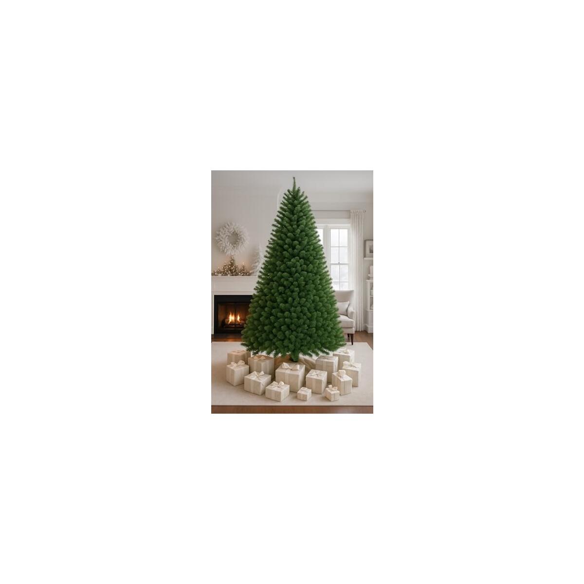 DWVO 7.5 ft Green Artificial Christmas Tree