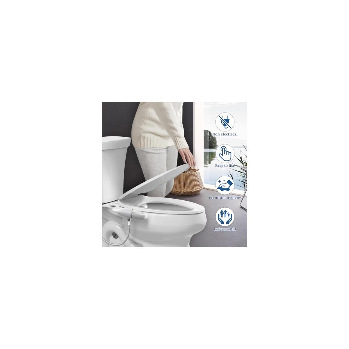 Ultra Slim Bidet Attachment For Toilet 1 Deal - RebateKey