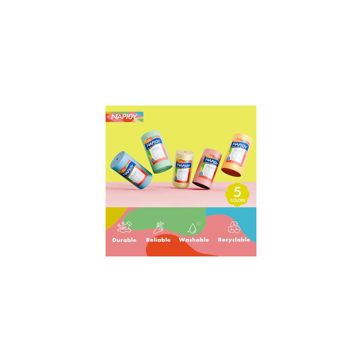 Napjoy Microfiber Cleaning Cloth Roll 2 Promo Codes - RebateKey