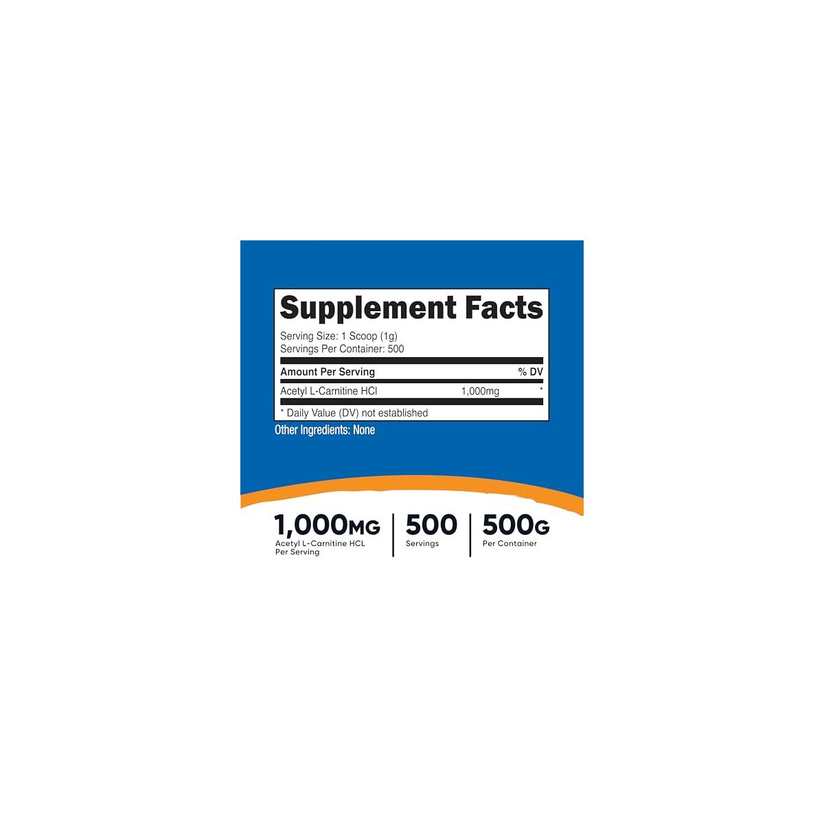 Nutricost Acetyl L Carnitine Deal - RebateKey