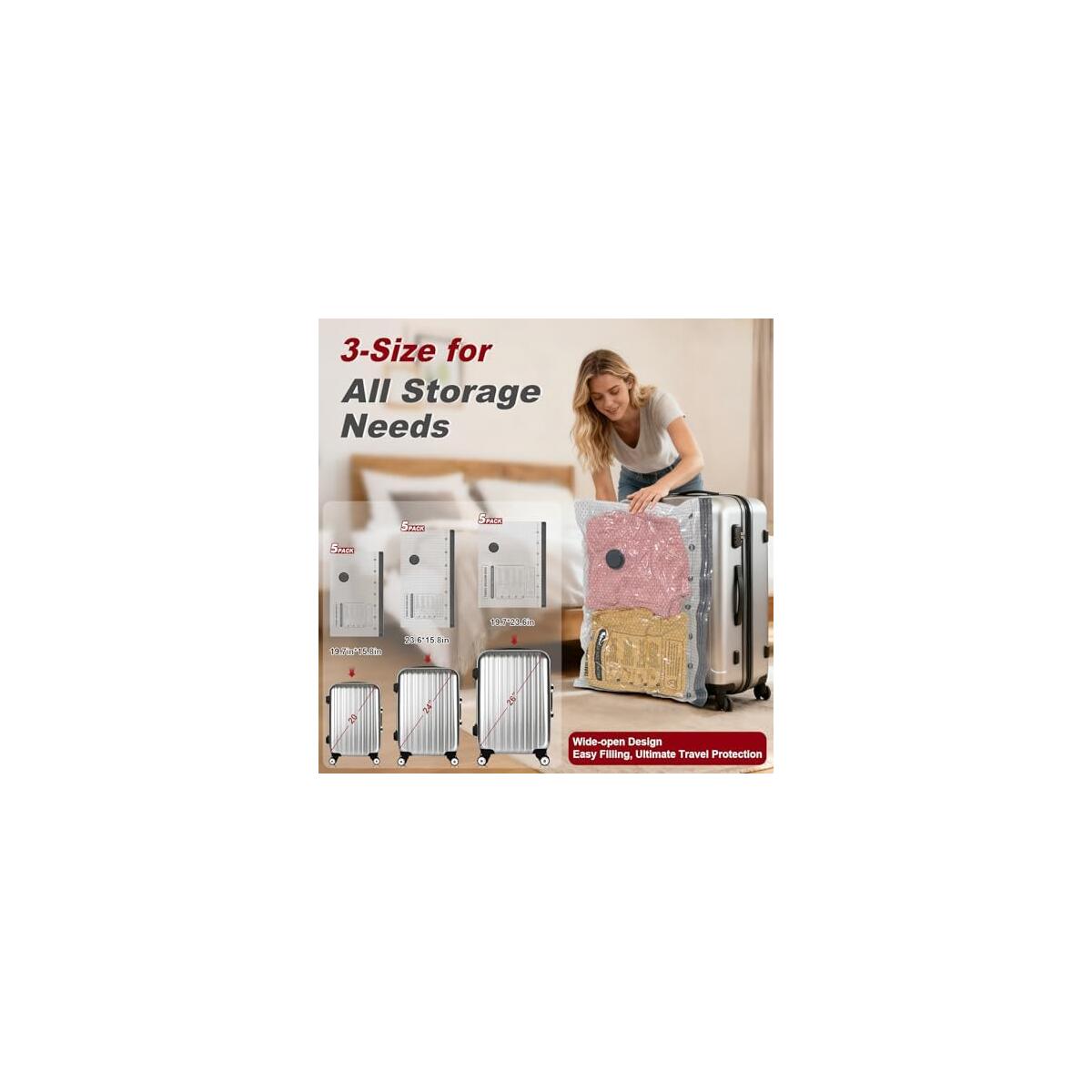 Vacuum Storage Bags 12 Deal - RebateKey