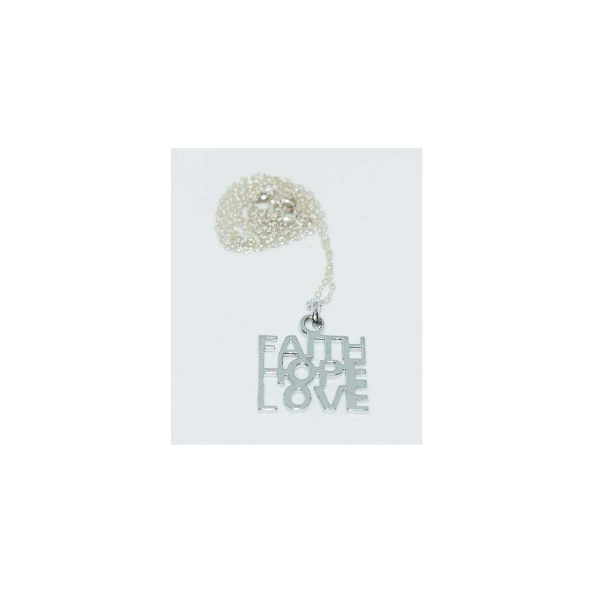 Sterling Silver Faith Hope Deal - RebateKey
