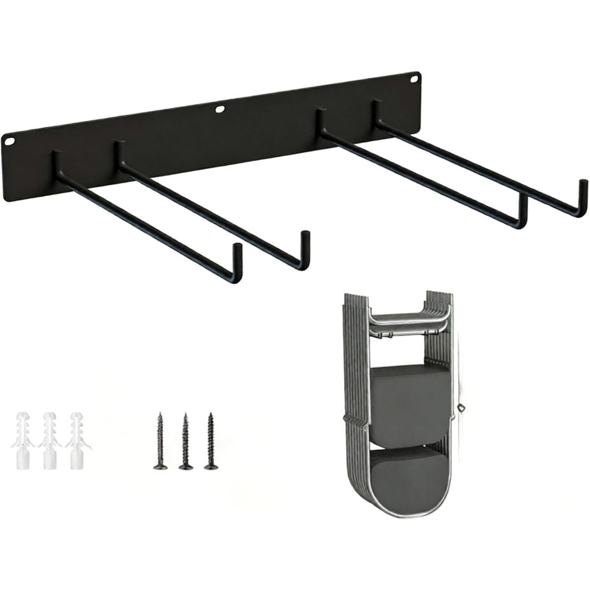 Heavy-Duty Wall Mount Storage Rack for Garage Tools