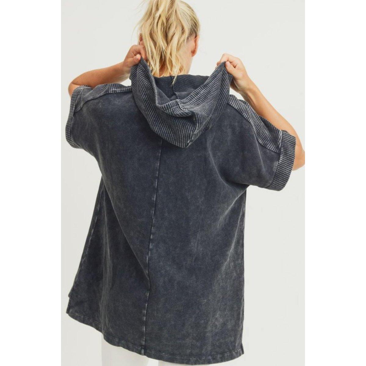Boxy Asymmetrical Longline Hoodie Promo Code - RebateKey