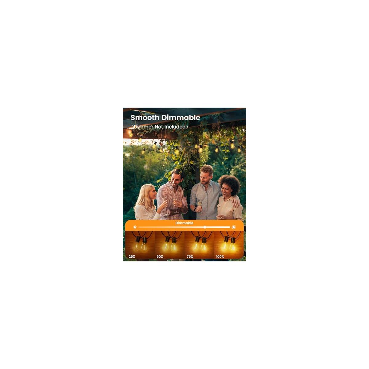 50ft Outdoor String Lights Led Promo Code - RebateKey