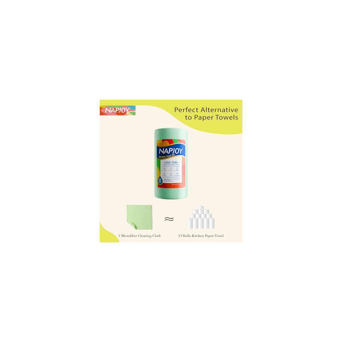 Napjoy Microfiber Cleaning Cloth 1 Promo Code - RebateKey