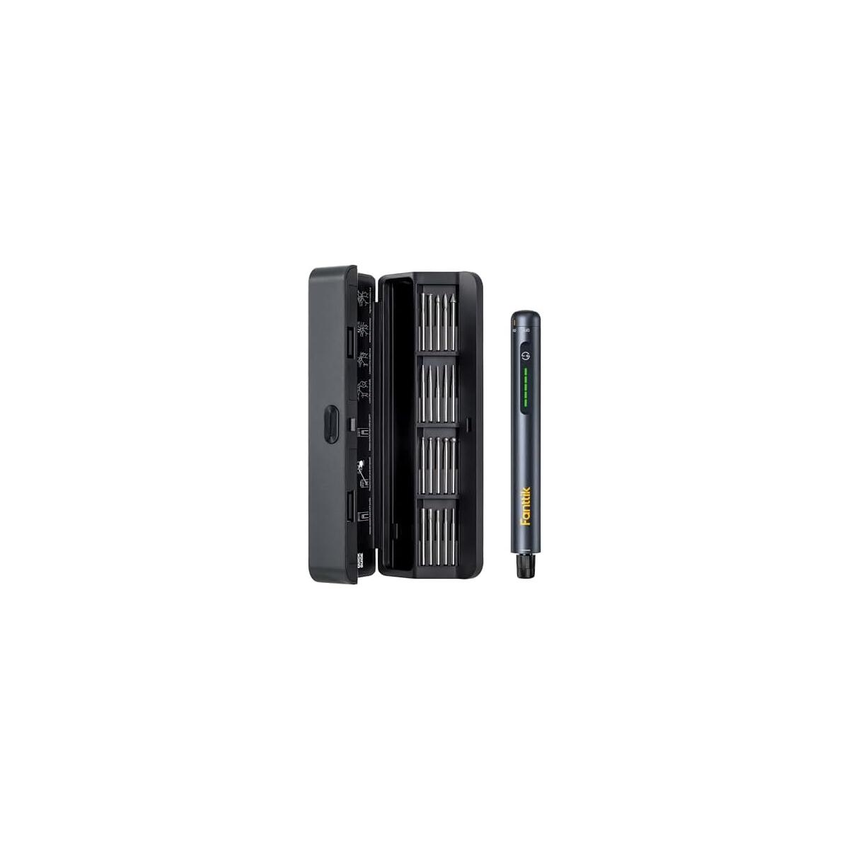 Fanttik F2 Master Eng Engraving Pen, Cordless Rotary Tool Kit with 5 Variable Speed, Rechargeable Engraver Pen with 20Pcs Bits for Metal, Wood, Glass, Plastic, Portable for Artists & DIYers