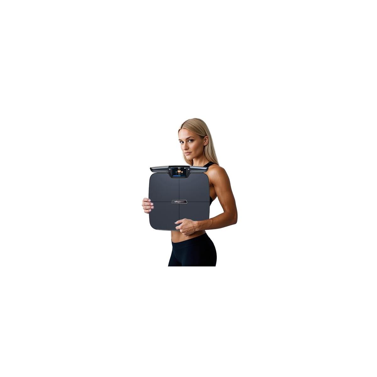 Smart Scale for Body Weight with BMI, Body Fat, Muscle Mass, Water Percentage, 8 Electrode High Precision Bathroom Scale, Scale with App, 56 Body Composition Measurement