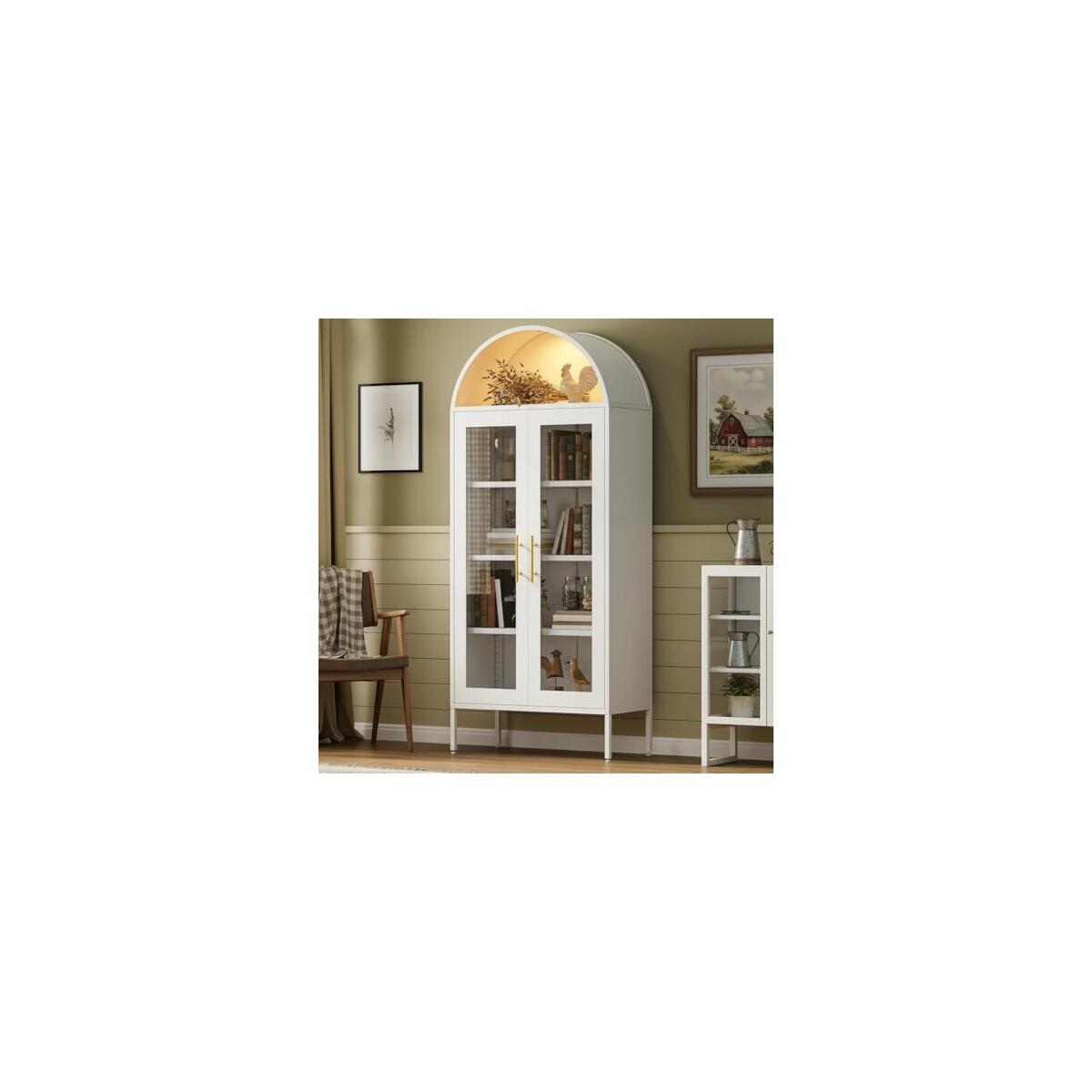 Dwvo Arched Display Cabinet Promo Code - RebateKey