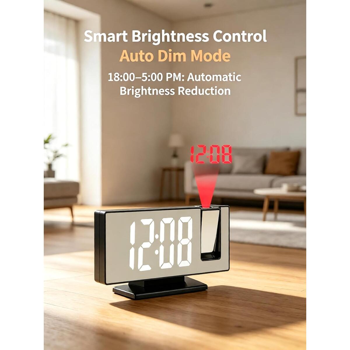 Led Projection Alarm Clock Coupons - RebateKey