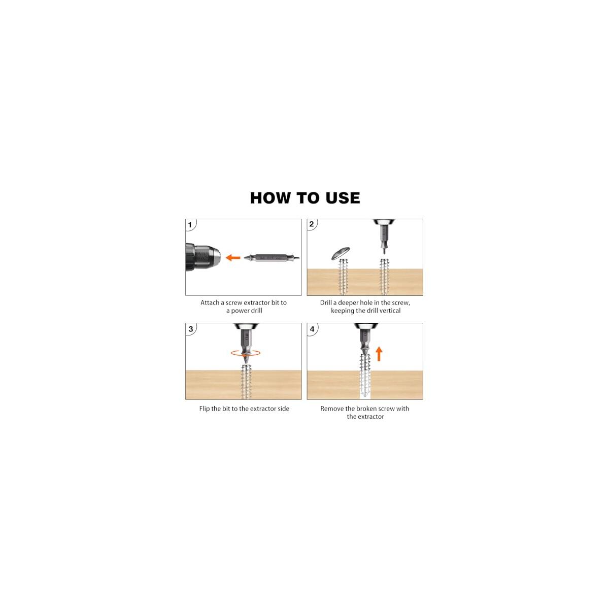Damaged Screw Extractor Set 6 Pcs Promo Code - RebateKey