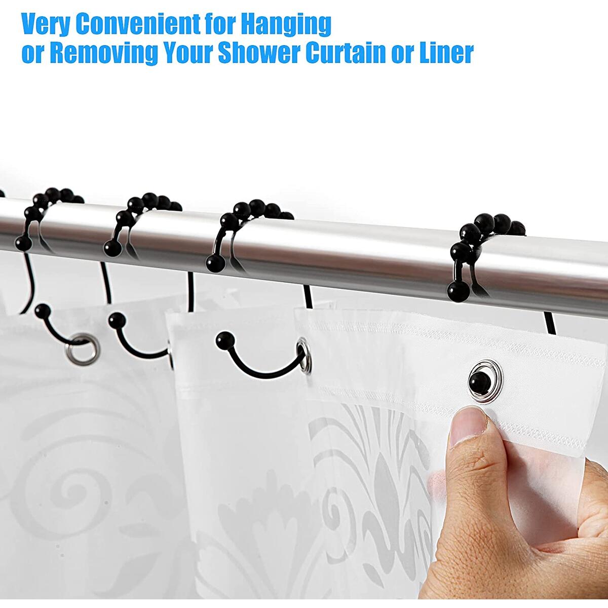 Shower Curtain Hooks Rings Deal - RebateKey