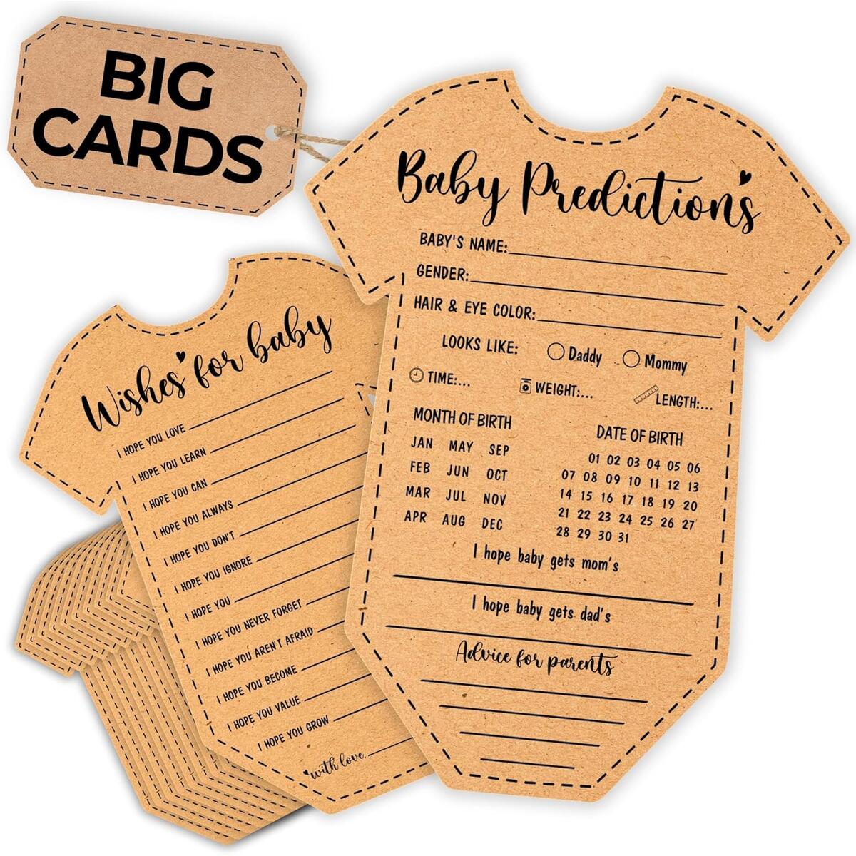 Baby Prediction Cards For Deal - RebateKey