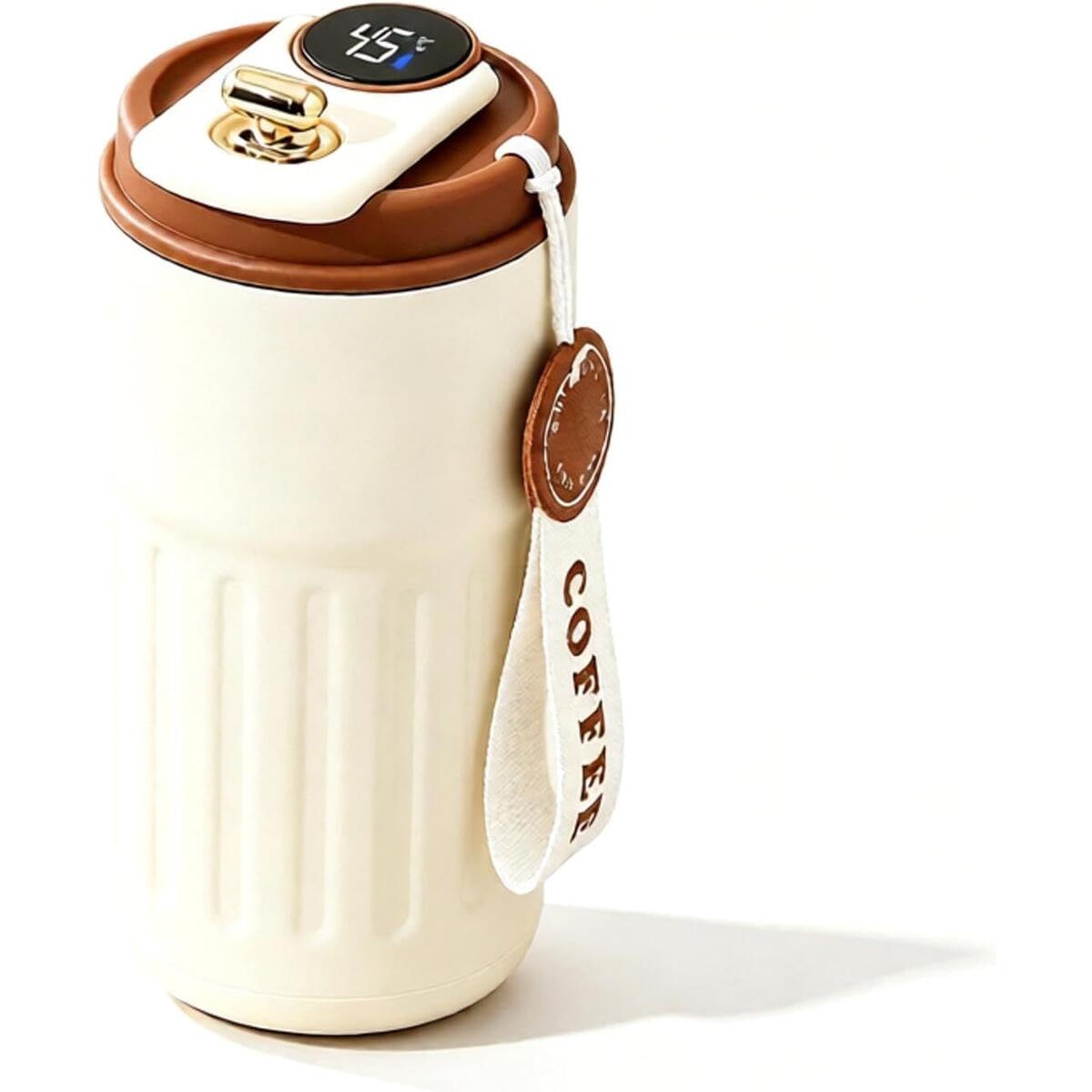 Smart Temperature Display Travel Mug 316L Steel