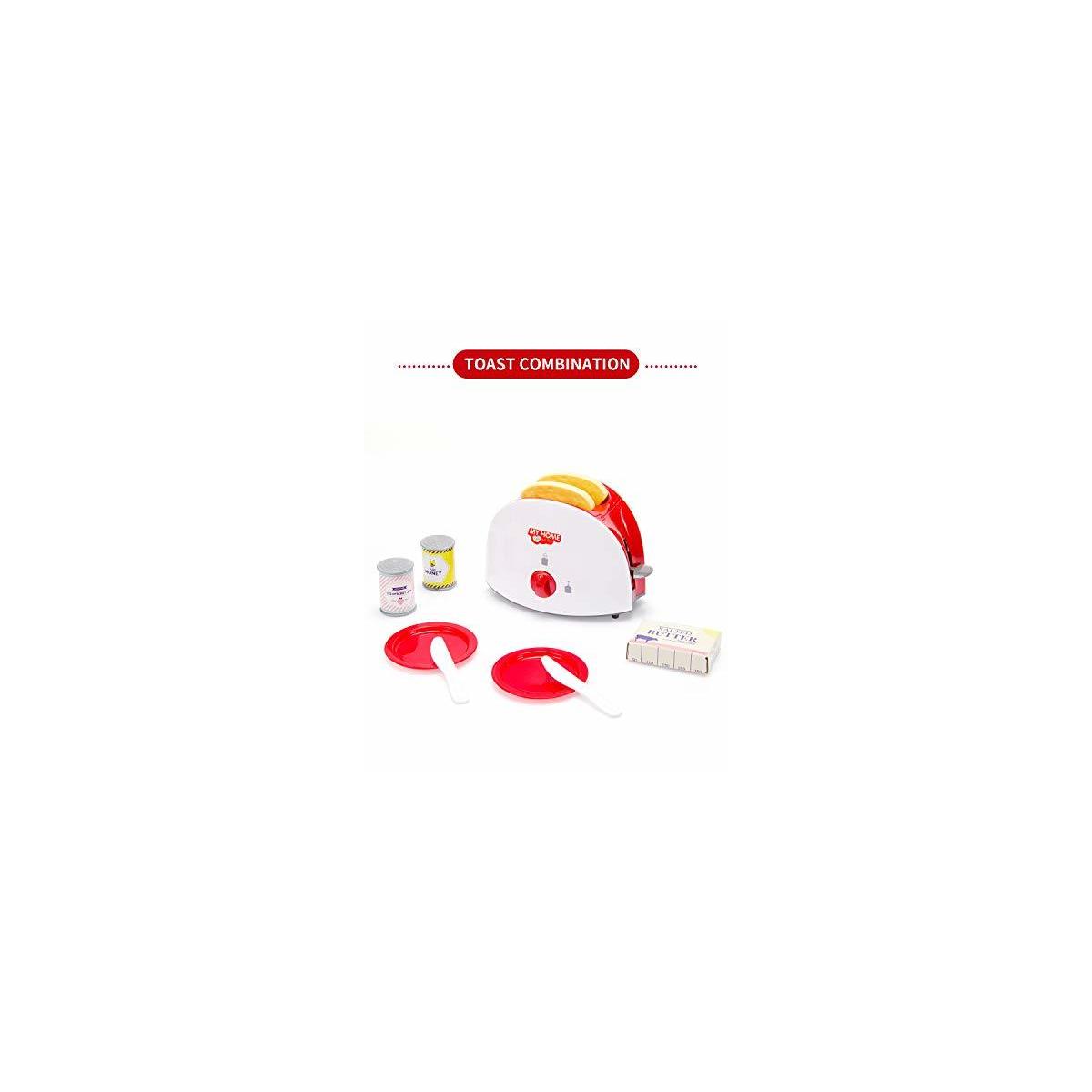 Toy Life Toy Blender And Toy Toaster With Pretend Play Kitchen Accessories For Coupon - RebateKey