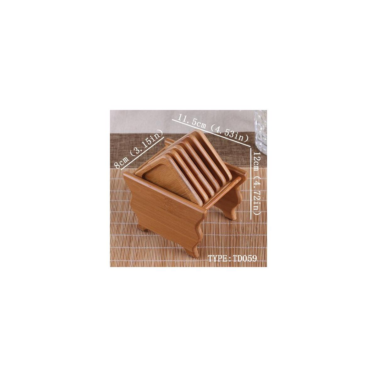 Bamboo Coaster Set Promo Codes - RebateKey