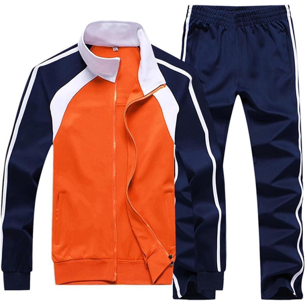 Sun Lorence Mens Athletic Running Tracksuit 1 Coupon - RebateKey