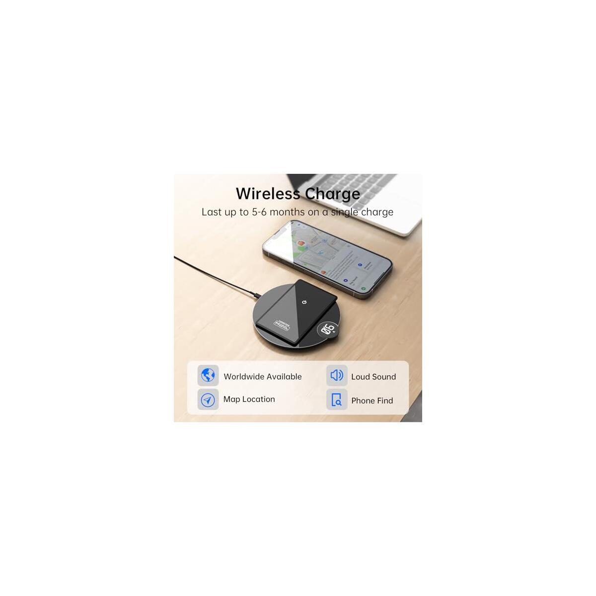 Thin Wallet Tracker Card With Wireless Charging 3 Deal - RebateKey