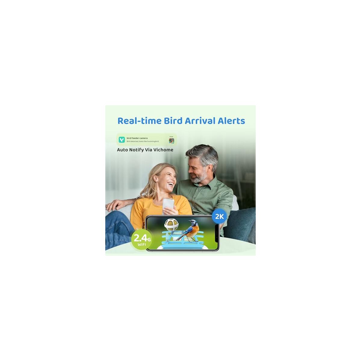 Smart Bird Feeder With Camera Solar Powered Deals - RebateKey