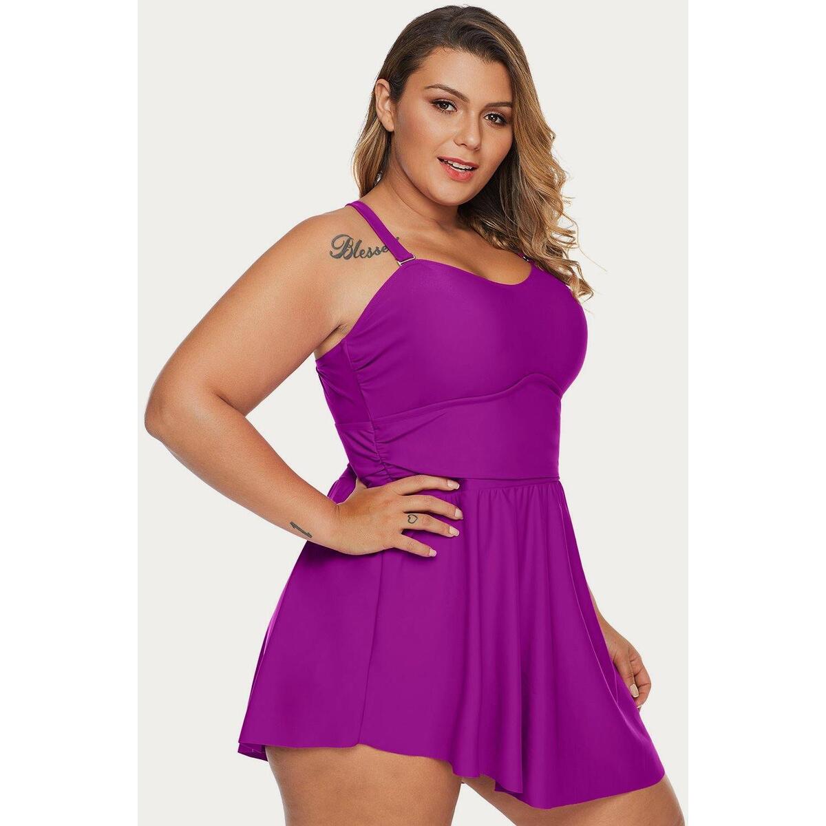 Shoulder Straps Skater Swimwear Coupon - RebateKey
