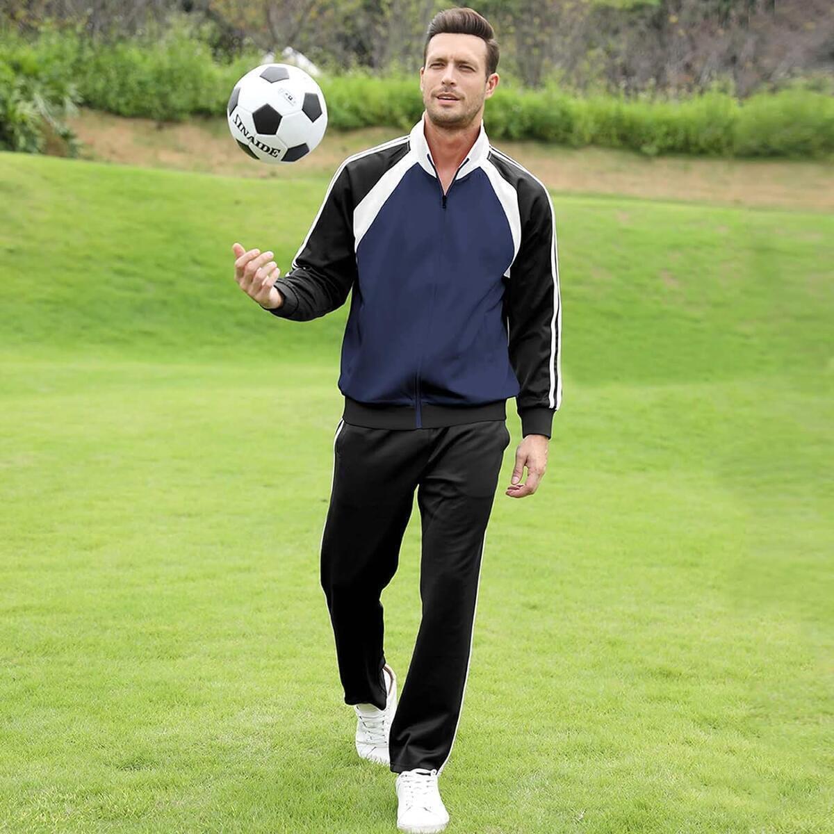 Sun Lorence Mens Athletic Running Tracksuit 6 Coupon - RebateKey