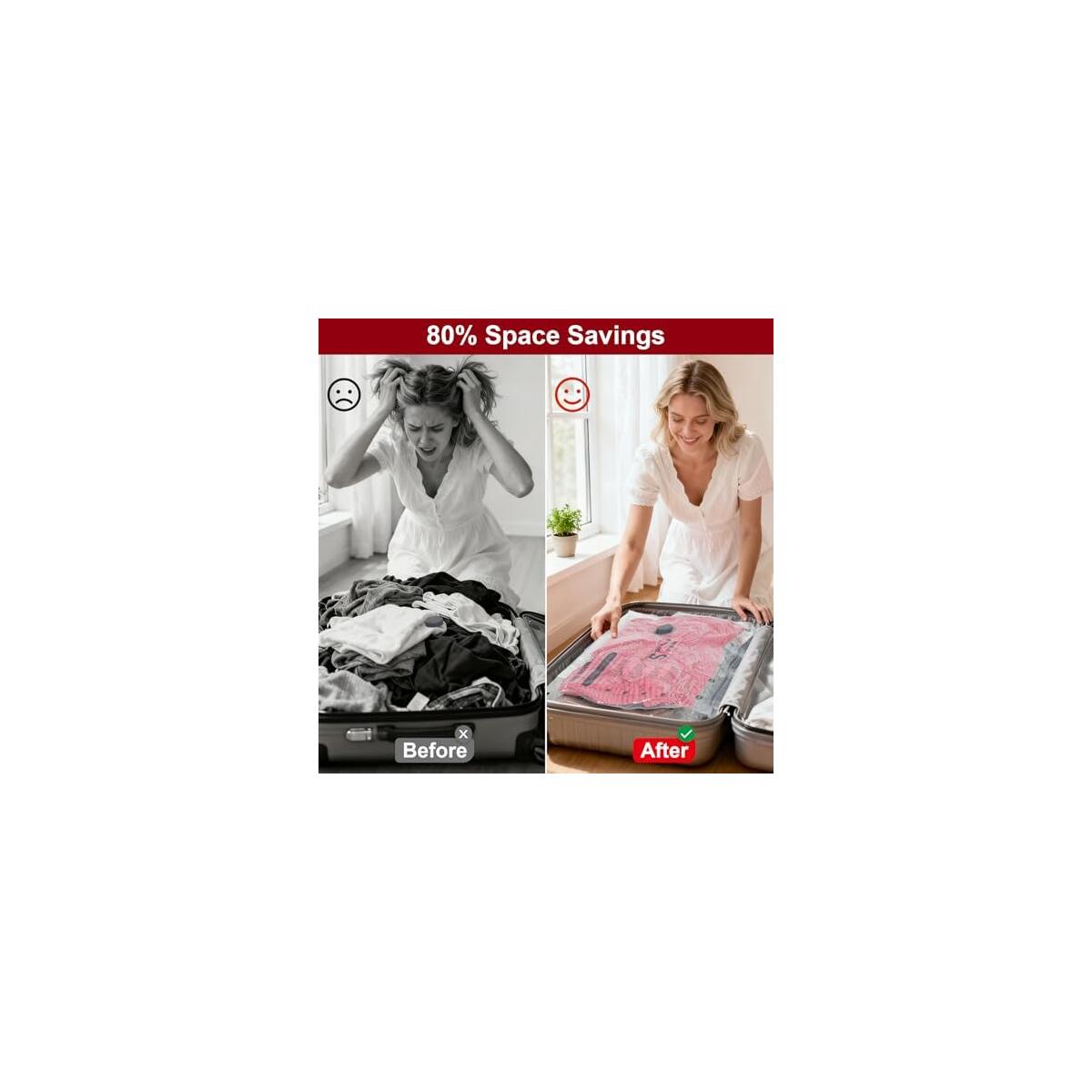 Vacuum Storage Bags With Portable Electric Pump Deals - RebateKey