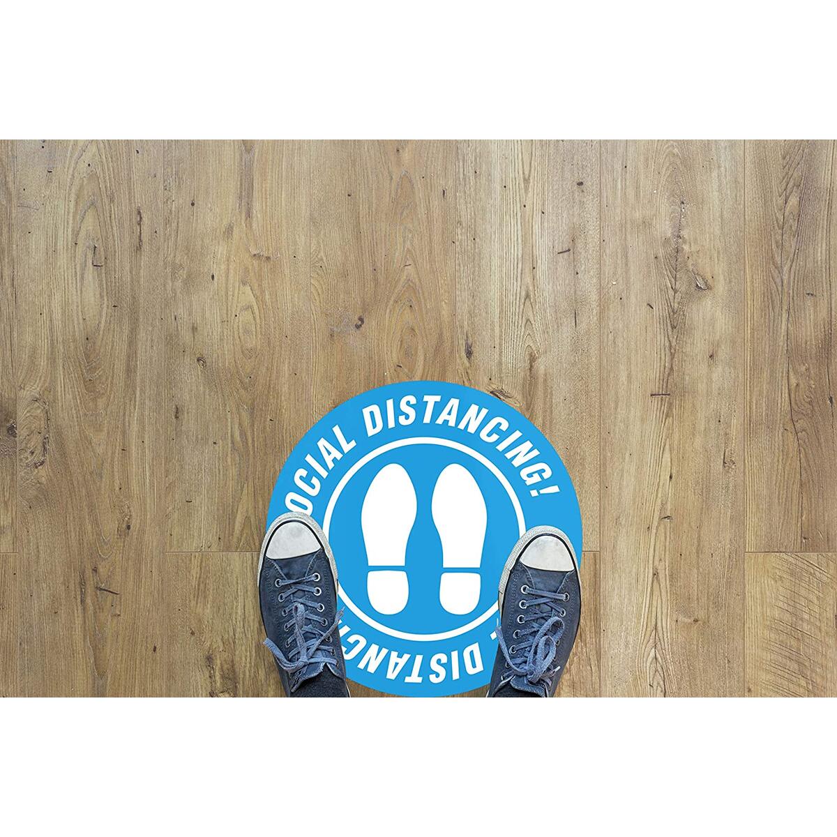 Social Distancing Floor Decals Promo Code - RebateKey