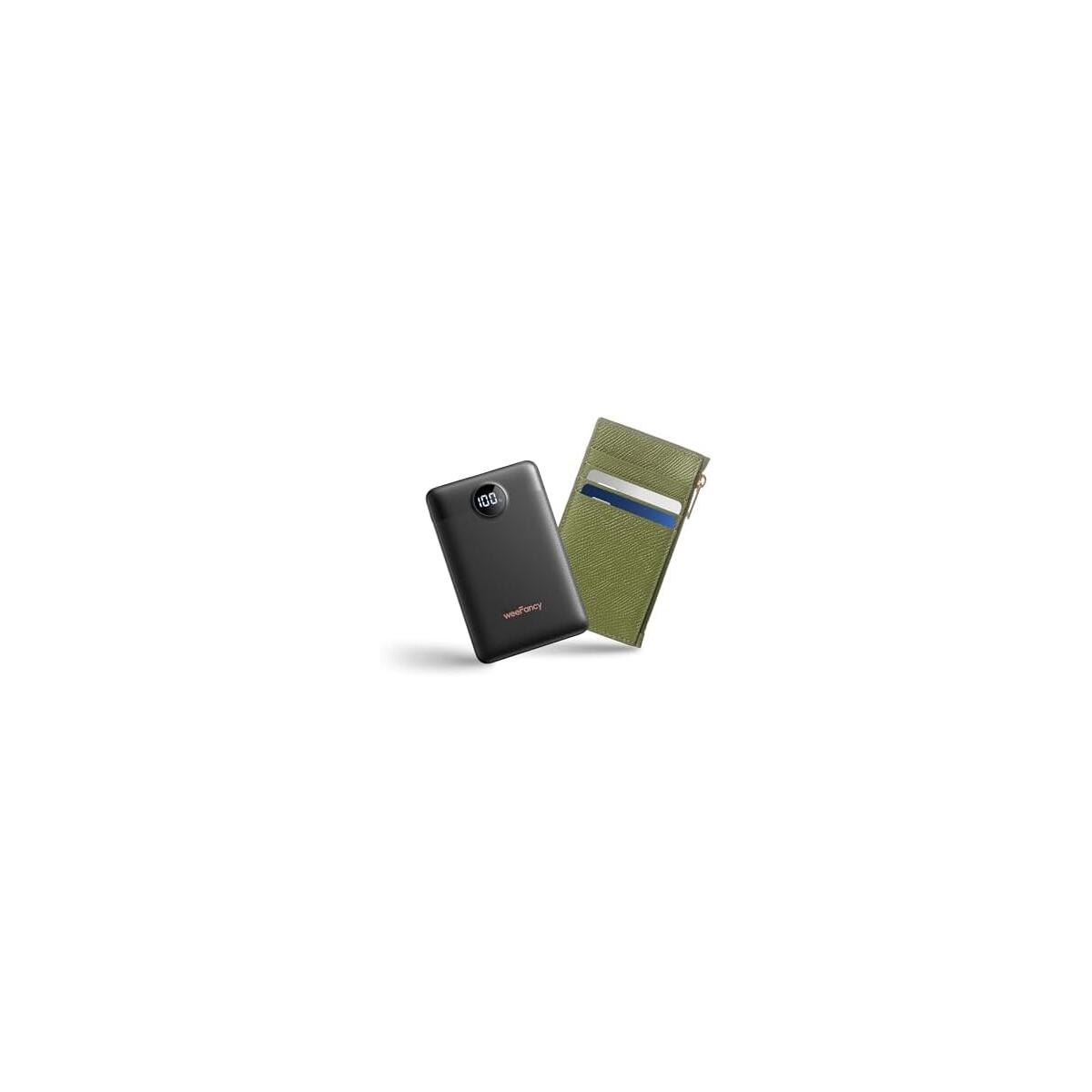 Small Portable Charger 10000mAh, Mini Power Bank with LED Display, 20W Fast Charging USB-C Battery Pack, Compact Travel Charger Compatible with iPhone 17/16/15/14, Samsung S25/24, Android, etc | with LED Display, USB-C Battery Pack, Compact Travel Charger
