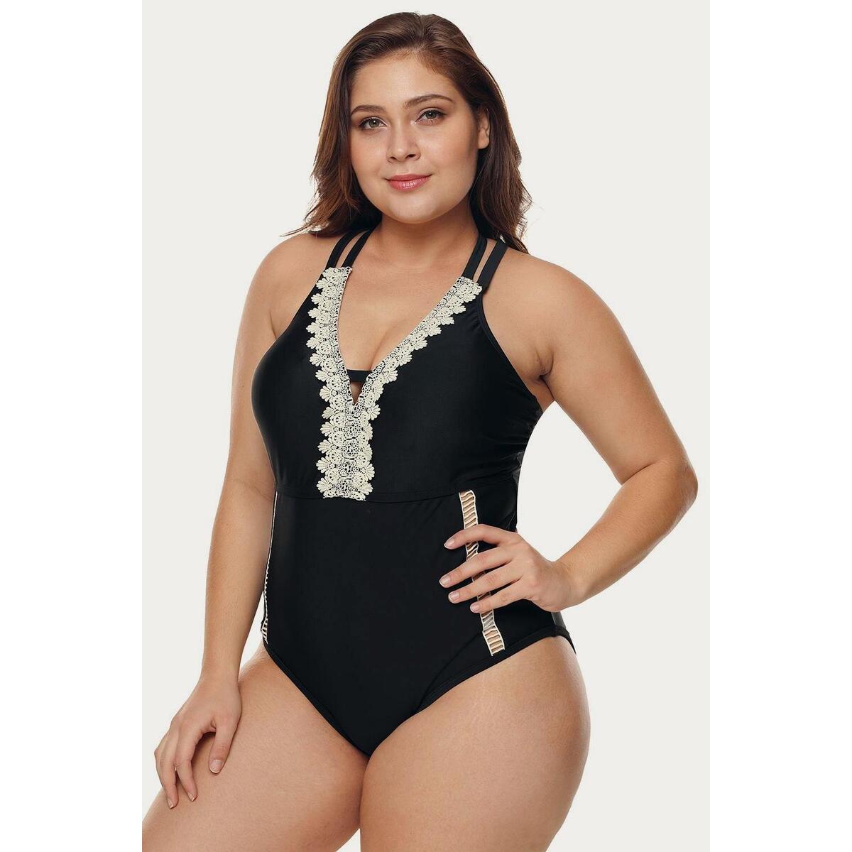 V Neck Cutout Tankini Deal - RebateKey