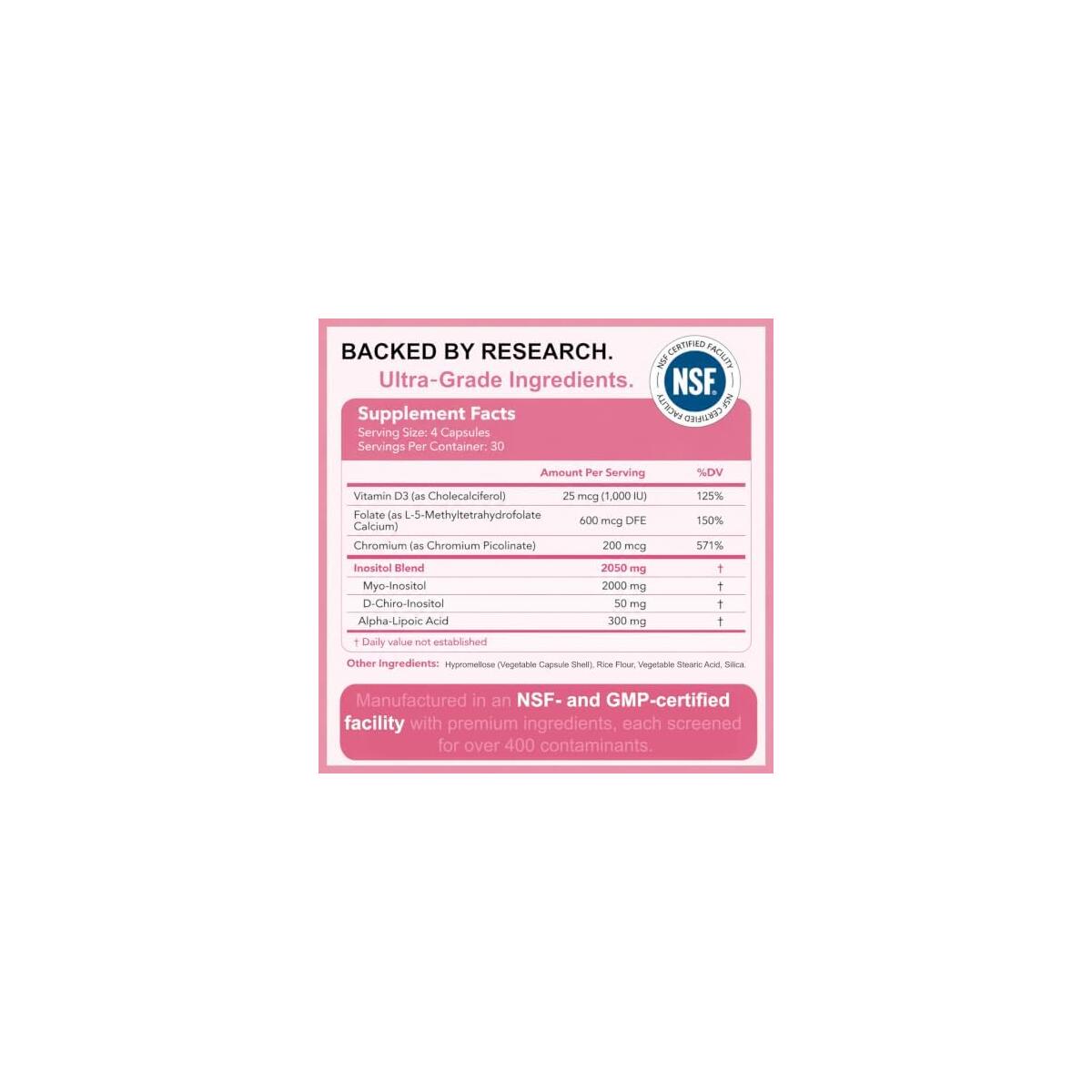 Myo Inositol D Chiro Inositol 40 1 With Coupon - RebateKey