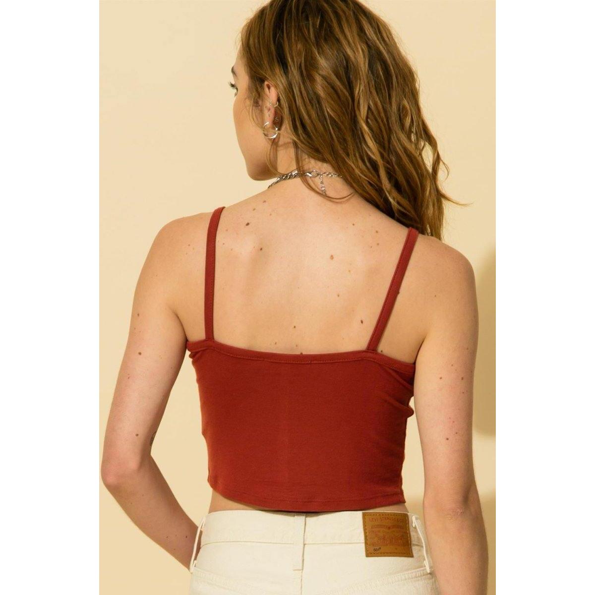 Hyfve Button Down Crop Deals - RebateKey