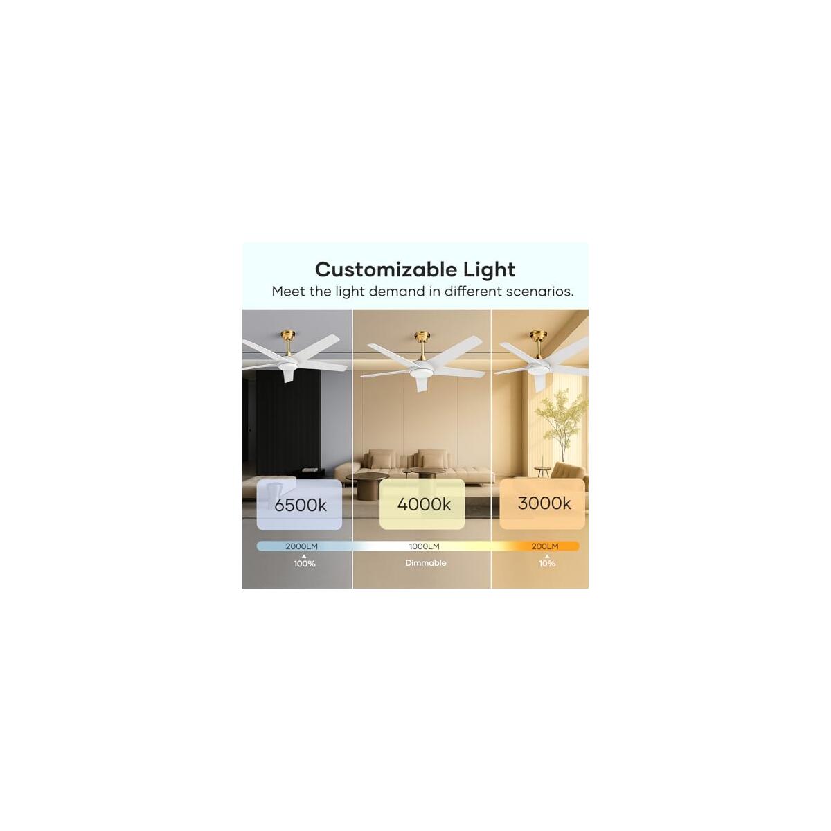 Luxury Modern Ceiling Fans With Lights Coupon - RebateKey