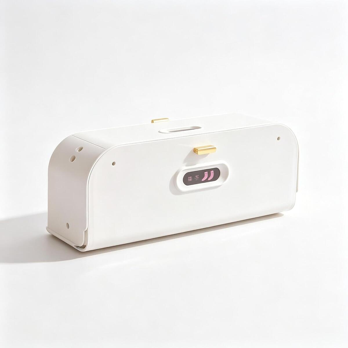 Wall-Mounted Underwear Sock Organizer with Flip Lid