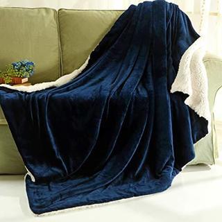 Sherpa Fleece Blanket Throw Bed Blanket For Winter Plush Microfiber ...