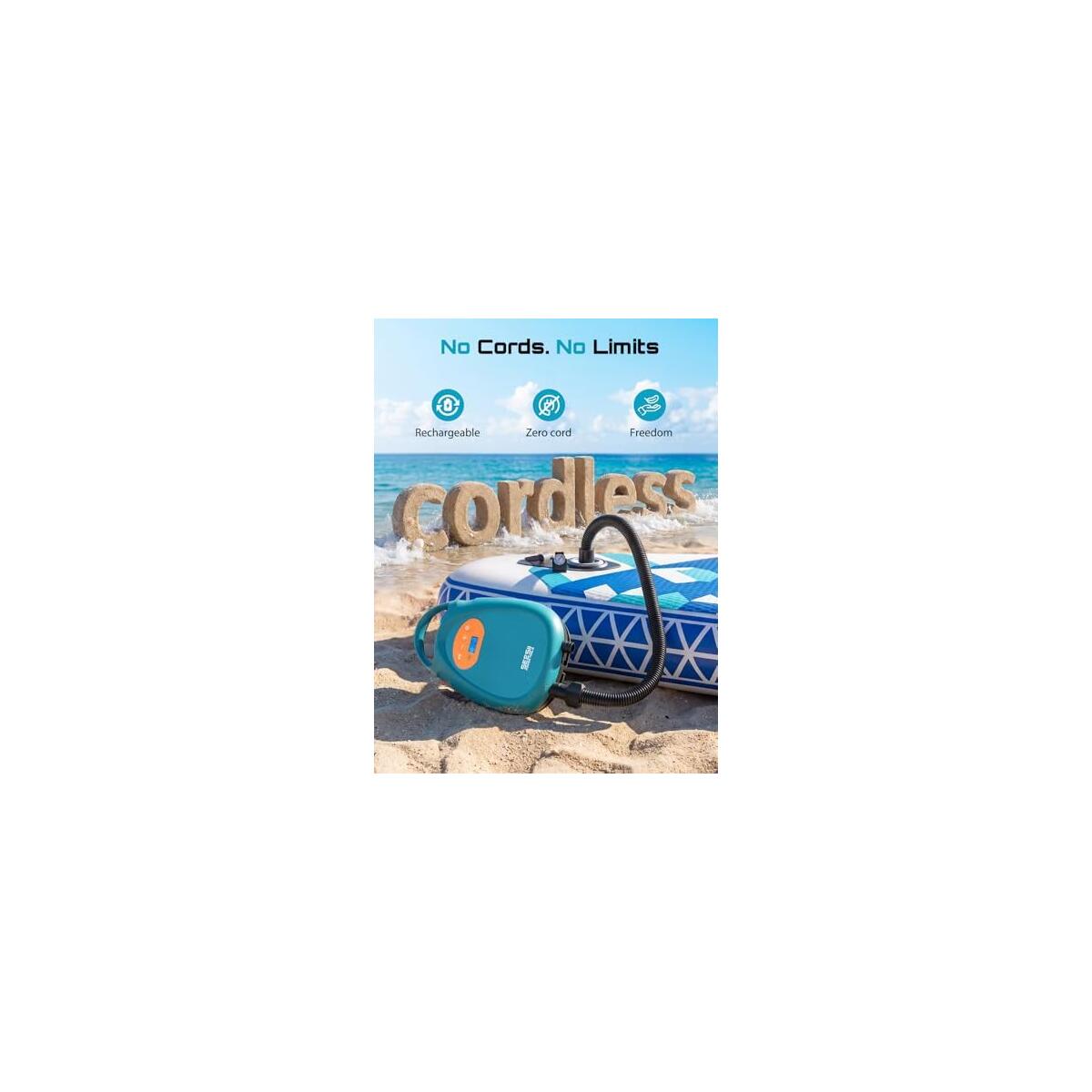 Seesii Cordless Paddle Board Pump Electric Promo Code - RebateKey