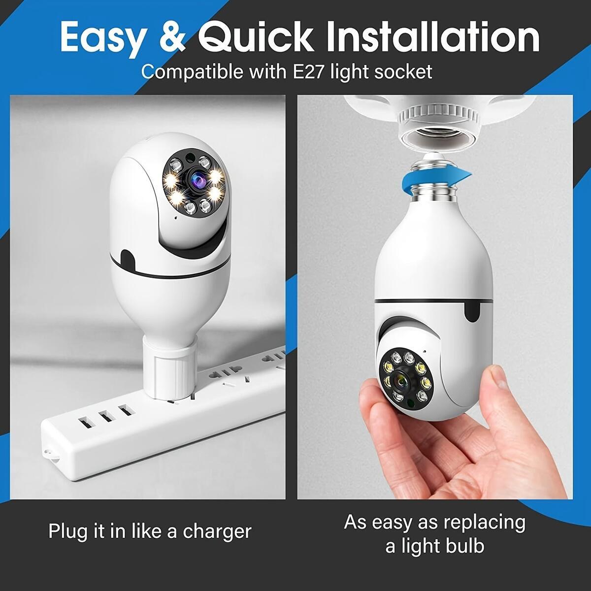 Wesecuu Wireless Bulb Security 1 Coupon - RebateKey