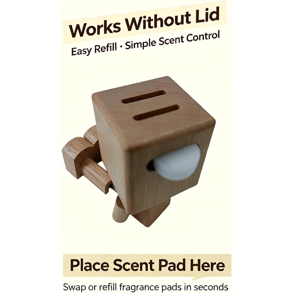 Wiggling Leg Wooden Robot Coupons - RebateKey