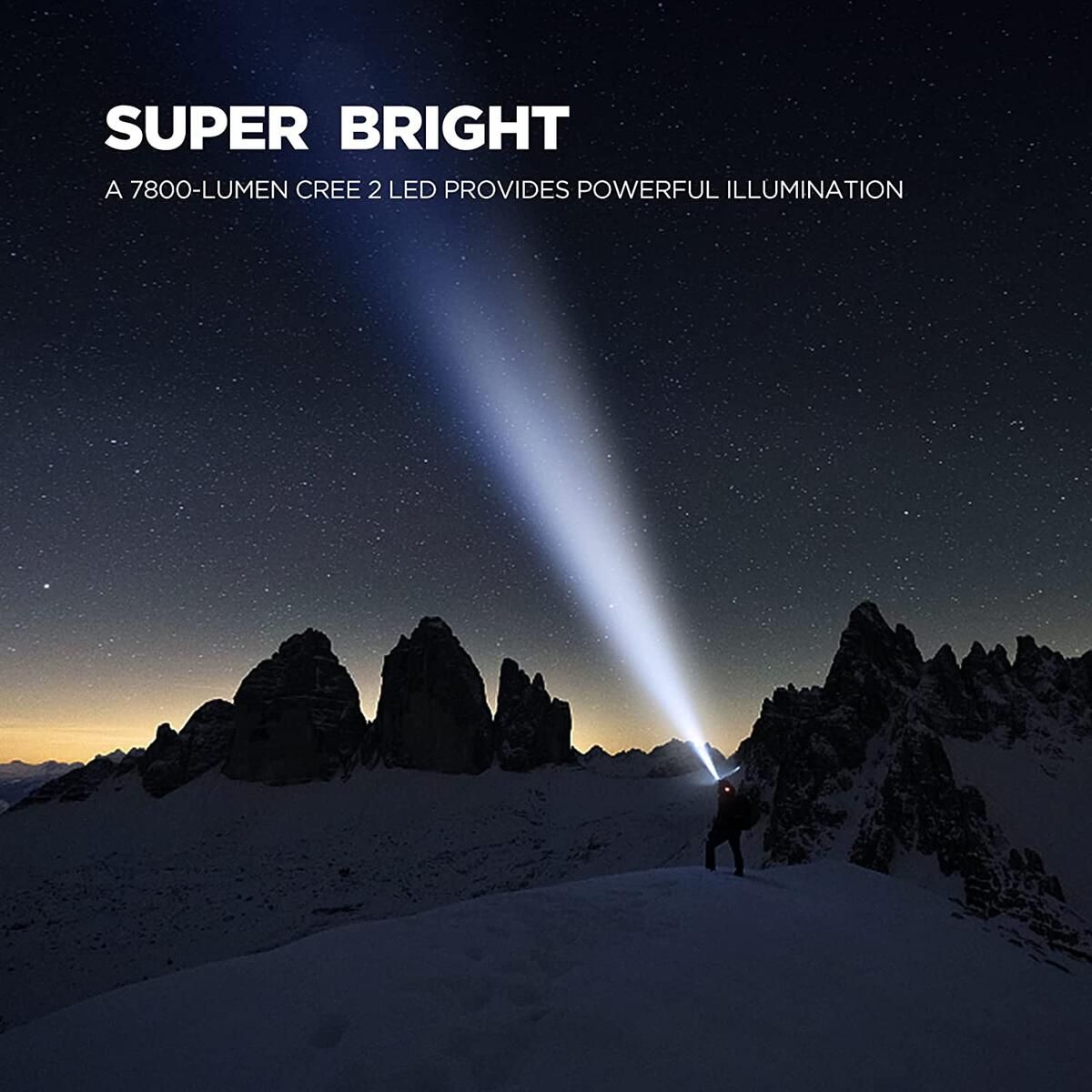 Rechargeable Spotlight Flashlight Deals - RebateKey